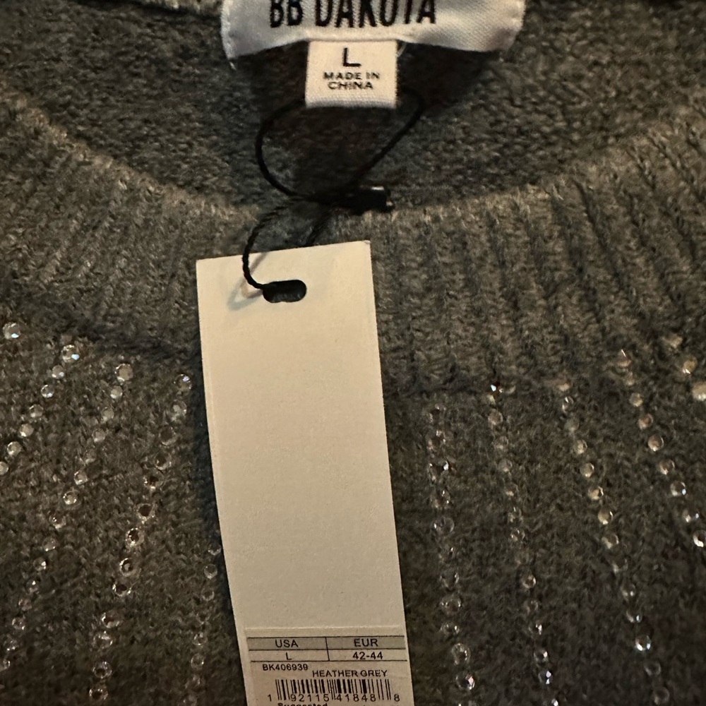 BB Dakota “If You Fancy” Sweater NWT - Size L - Picture 4 of 7
